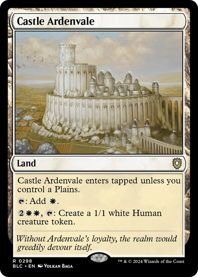 MTG Castle Ardenvale  - Bloomburrow Commander #298 - Image 1 of 1