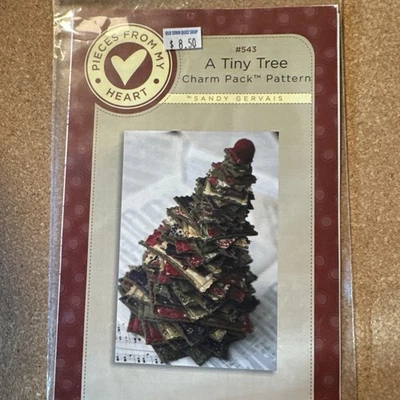 Pieces From My Heart Quilt #543 A Tiny Tree Charm Pack Pattern Sandy Gervais - Image 1 of 2