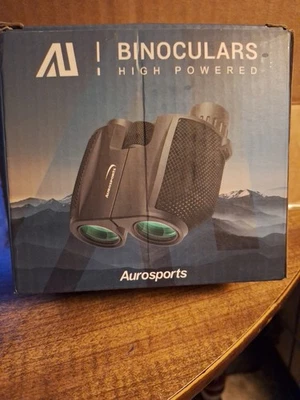 Aurosports High Powered Folding Binoculars 10x25 - Image 1 of 3