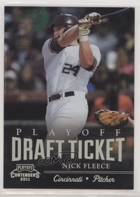 2011 Playoff Contenders Draft Tickets Playoff Tickets /99 Nick Fleece #DT19 - Image 1 of 2