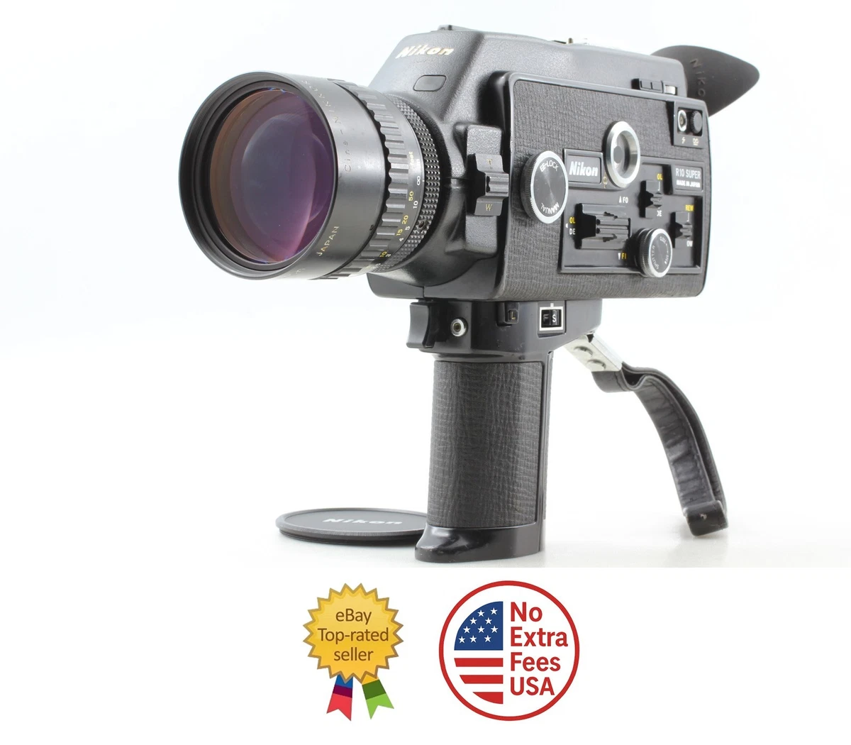 レア品！ Nikon ニコン R10 SUPER 8mm カメラ フィルムカメラ 当時物