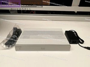 Cisco C1111-4P + SL-1100-4P-SEC + SL-1100-4P-APP SEC APP appxk9 license router - Picture 1 of 3