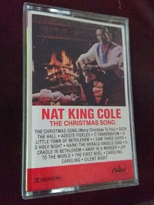 The Christmas Song Nat King Cole 15 Song Holiday Cassette Tape DOLBY HX PRO EX - Picture 1 of 1