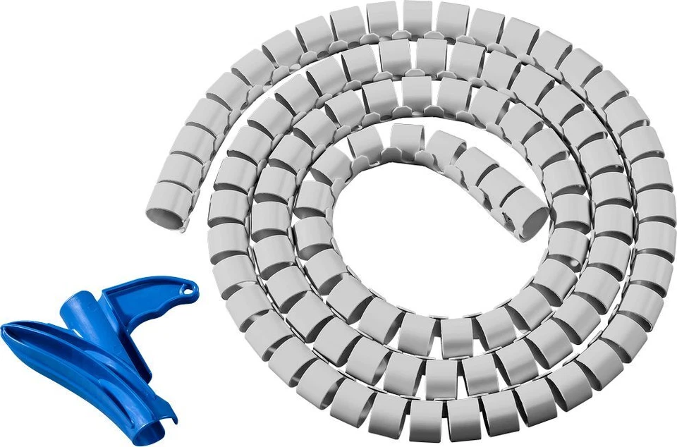 Kabelschutzschlauch Helawrap L 2 m x Ø 25 mm grau - Bild 1 von 1