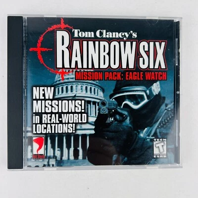 Tom Clancys Rainbow Six Mission Pack Eagle Watch PC Game CD ROM Software - Image 1 of 3