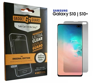 Protector de pantalla de película PET transparente para gadgets Samsung Galaxy S10 / S10+ S10 Plus Foto 1 de 2