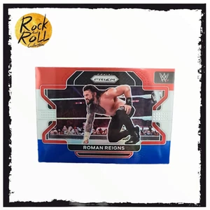 2022 Panini Prizm WWE Roman Reigns Red White & Blue Prizm Parallel Card #40 - Picture 1 of 2
