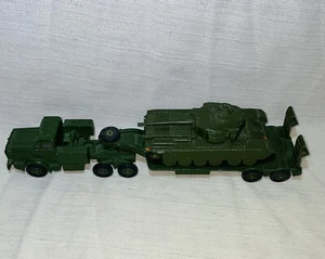 Dinky Supertoys Mighty Antar Transporter HTF W/ Windshield Centurion 651 Tank - Picture 1 of 12