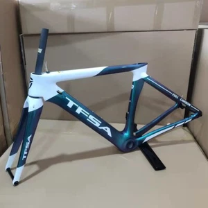 Carbon Fiber Frame Disc Brake Version 3k UD Customized Coating Bicycle Shelf - Picture 1 of 26