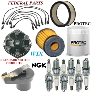 Tune Up Kit Filters Cap Spark plugs Wire For CHEVROLET BLAZER L6 4.8L 1972 - Picture 1 of 1