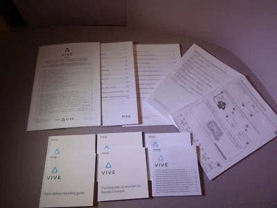 HTC Original Hanbücher, Anleitung für Vive VR-Brille - Bild 1 von 3