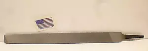 Nicholson 10'' Black Diamond Double Cut Bastard Flat File # 21868 Made in USA - Picture 1 of 3