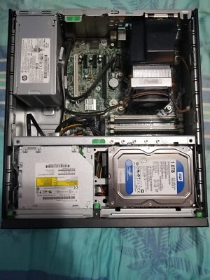 HP EliteDesk 800 G1 SFF Intel i7-4790 3.6GHz/8GB RAM/1TB/DVDRW! - Image 1 of 4