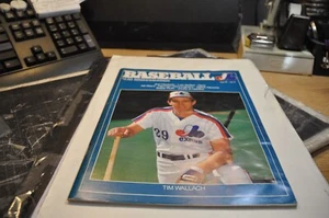 Montreal expos baseball magazine program 1985 tim wallach joe hesketh + mlb - Bild 1 von 17