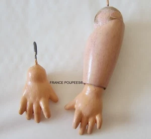 Zwillingshände® 5,5 cm alte französische deutsche Puppe des 19. Jahrhunderts - FRANKREICH PUPPEN - Bild 1 von 7