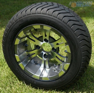 RUEDAS VAMPIRO GUNMETAL 12" Y NEUMÁTICOS COMFORTRIDE DOT 215/50-12 - JUEGO DE 4 Foto 1 de 4