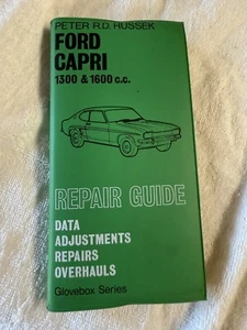 Ford Capri 1300 & 1600 c.c. Repair Guide Glovebox Series Peter R.D. Russek - Bild 1 von 5