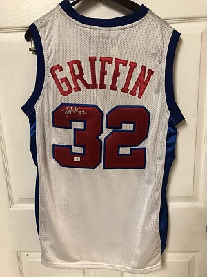 Camiseta firmada por Blake Griffin Adidas NBA Los Angeles Clippers LA Global Authentics Foto 1 de 3