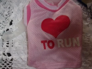❤️ TO RUN Jersey Perro Camisa Informal Canina XXS XXSpequeña Nueva - Imagen 1 de 2