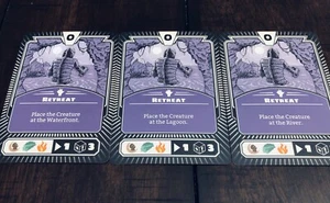 Horrified Extra Reemplazo Cartas Monstruo Retiro Criatura de la Laguna Negra - Imagen 1 de 3