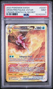 Origin Forme Palkia VSTAR Secret GG67/GG70 Crown Zenith: Galarian Gallery PSA 9 - Picture 1 of 2