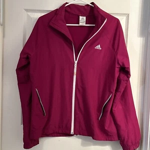 Chaqueta cortavientos Adidas para mujer talla L púrpura (año 2010) - Imagen 1 de 4