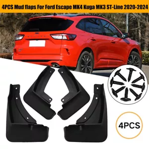 4PCS For Ford Escape 2020-2024 mk4 ST-Line Front Rear Mud Flaps Splash Guards - Foto 1 di 15