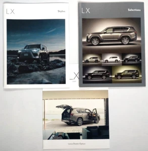 Lexus LX600 Catalog Brochure set book accessories 570 470 toyota land cruiser - Picture 1 of 24