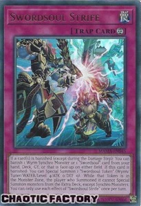 YUGIOH MAMA-EN045 Swordsoul Strife Ultra Rare 1st Edition NM - Picture 1 of 1