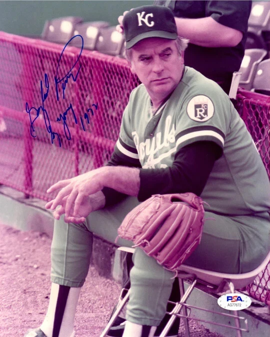 Gaylord Perry autographed signed inscribed 8x10 photo Kansas City Royals PSA - Image 1 of 1