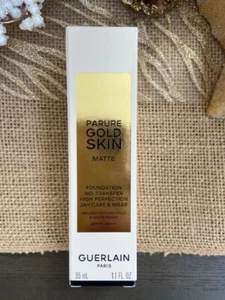 Guerlain Parure Gold Skin Matte Foundation SPF 15 4N 1.1oz / 35ml - Picture 1 of 9