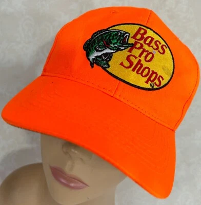 Gorra de béisbol Bass Pro Shops Day-Glo Safety naranja Snapback Foto 1 de 4