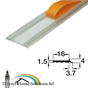 1pc x High Quality Stick Kitchen Plinth Seal Clear 2.5m Length Sealing Strip - Picture 1 of 5