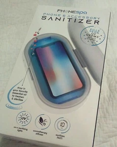 Tzumi PHONESpa UV-C Sanitizer - White - Picture 1 of 5