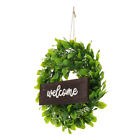 House Number Green Decorations Artificial Eucalyptus Wreath