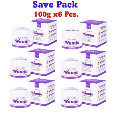 6 x Numju Lotion Vitamin Leavening Black Elbows Agent Skin Dark Armpits Radiant - Image 1 of 4