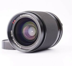 Rare MINT CONTAX Carl Zeiss Distagon 28mm f/2 T MMG Wide Angle Lens From JAPAN