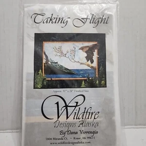 Wildfire Designs Alaska Taking Flight Bald Eagle Quilt Pattern Dana Verrengia - Picture 1 of 4