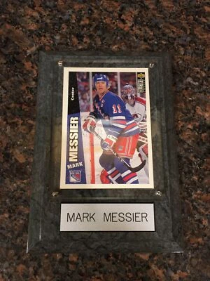 Mini placa Mark Messier New York Rangers Foto 1 de 2