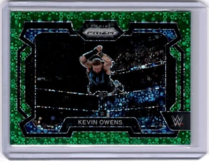 Kevin Owens 2024 Panini Prizm WWE Green Disco Prizm #92 WWE Smackdown #39/49 - Imagen 1 de 2