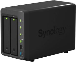 Synology DS713+ 2 x 4TB (3.5") System Robust & Scalable NAS Server DiskStation