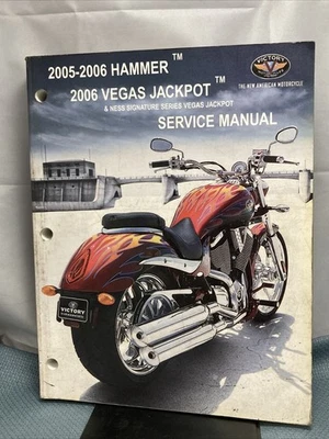NUEVO MANUAL DE SERVICIO GENUINO VICTORIA 9920340 HAMMER/VEGAS JACKPOT 2005-2006 Foto 1 de 3
