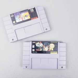 Super Nintendo SNES Lot: Super Star Wars Hope, Empire Strikes Back - Bild 1 von 9