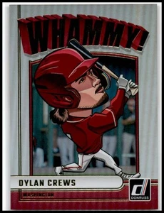 2024 Donruss Whammy! #5 Dylan Crews Washington Nationals - Picture 1 of 2
