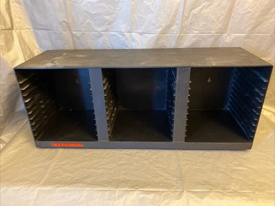 Vintage LASERLINE CD Storage Rack Organizer Shelf Wall Mount 36 Compact Discs - Image 1 of 2