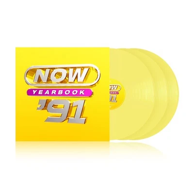 Various Artists NOW Yearbook 1991 (Vinyl) 12" Album Coloured Vinyl - Image 1 of 3