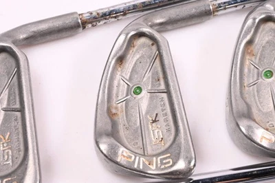 Ping ISI-K Irons / 3-PW+SW / Green Dot / Regular Flex Ping JZ Shafts - Image 1 of 4