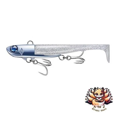 NUEVO Jackson Buriburi Worm Offshore 50 g ASV plateado Foto 1 de 3