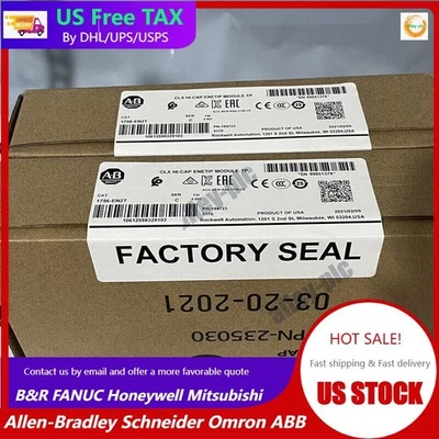 New AB 1756-EN2T Ser C ControlLogix EtherNet/IP Module 1756EN2T Factory Sealed - Image 1 of 4