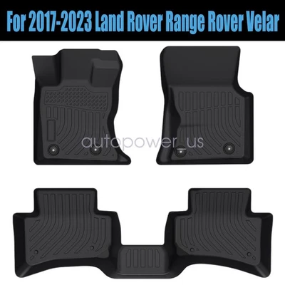 Juego de alfombrillas delanteras y traseras TPE para Land Rover Range Rover Velar 2017-2023 Foto 1 de 4